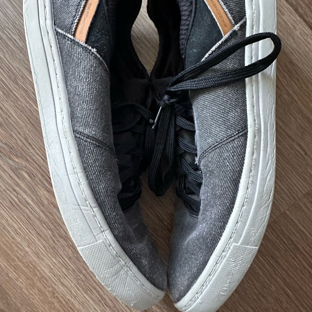 Skechers Black and Gray Men's Sneakers - Picture 4 of 5